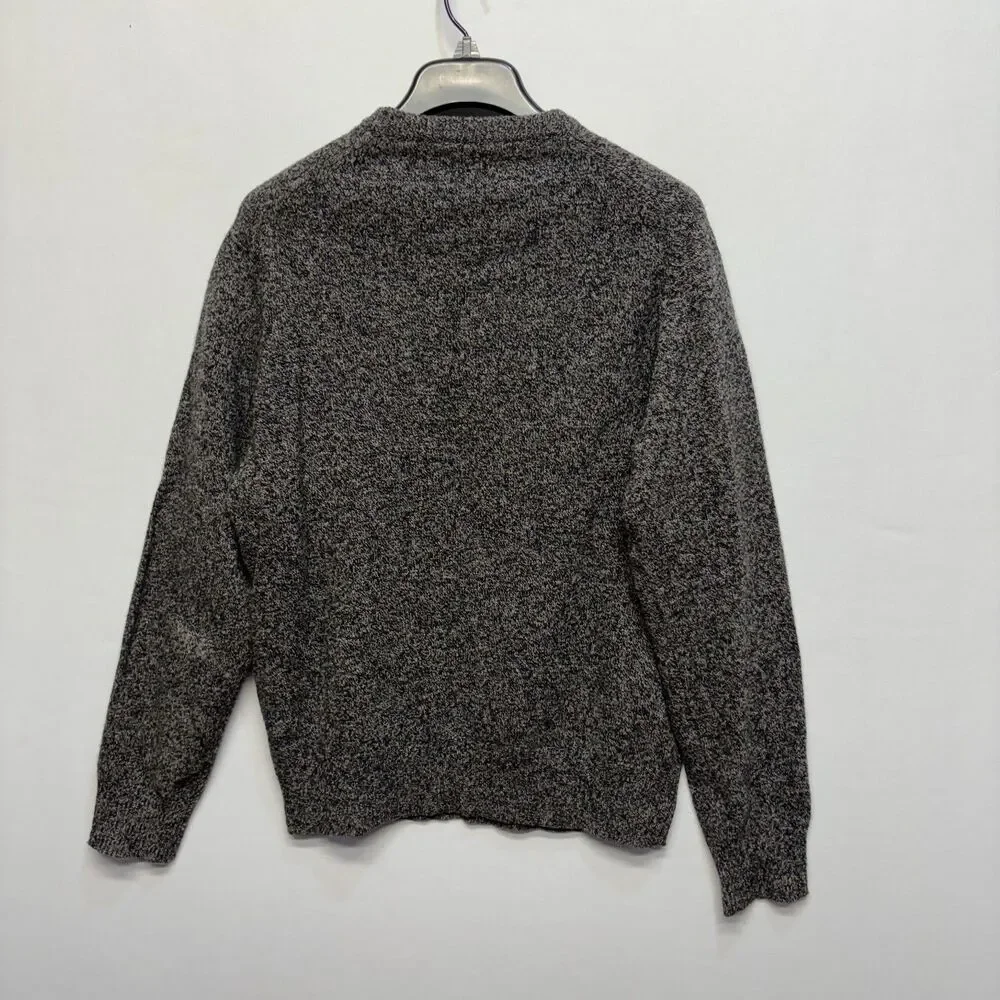 J. Crew Men 100% Lambswool Sweater Size Medium Crew Neck C120 -29